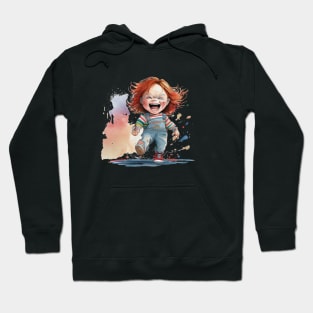 Cute Horror Icon Chucky Hoodie